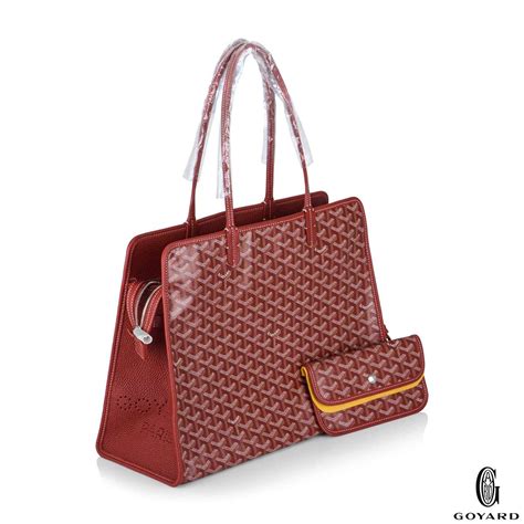 goyard hardy pm tote|reversible goyard tote bag.